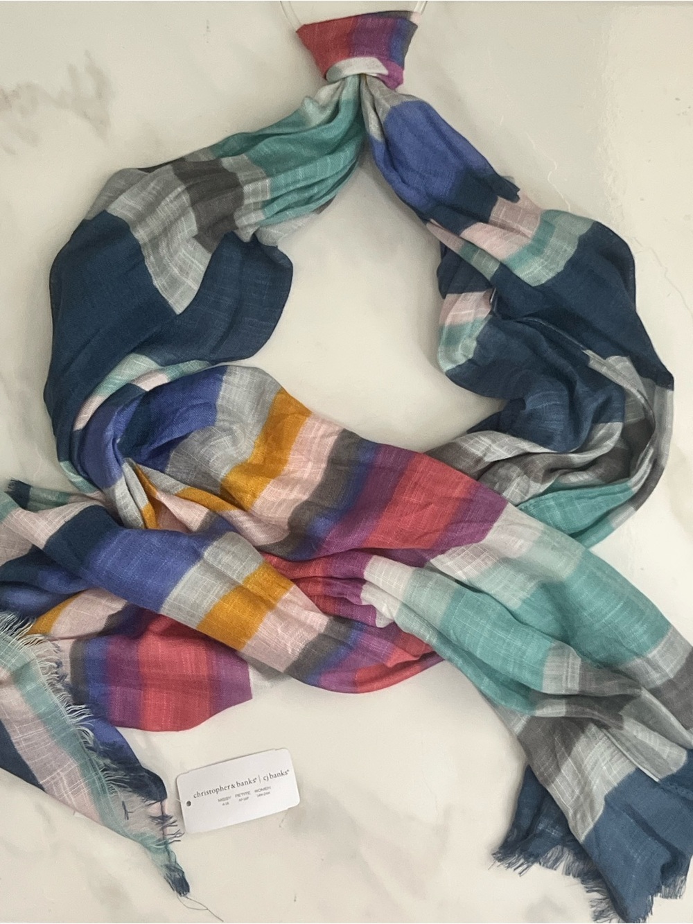 CJ Banks Scarf NWT
